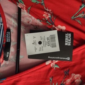 Rebel Sugar Red Maxi Dress